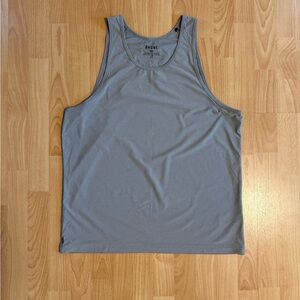 RHONE Men's Light Gray Performance Tank